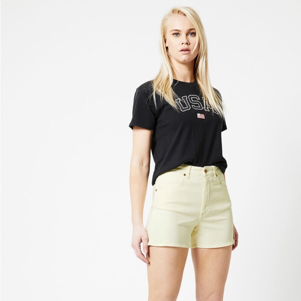 Wrangler Yellowstone Mom Denim Shorts
